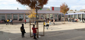 cour école jeanne d'arc