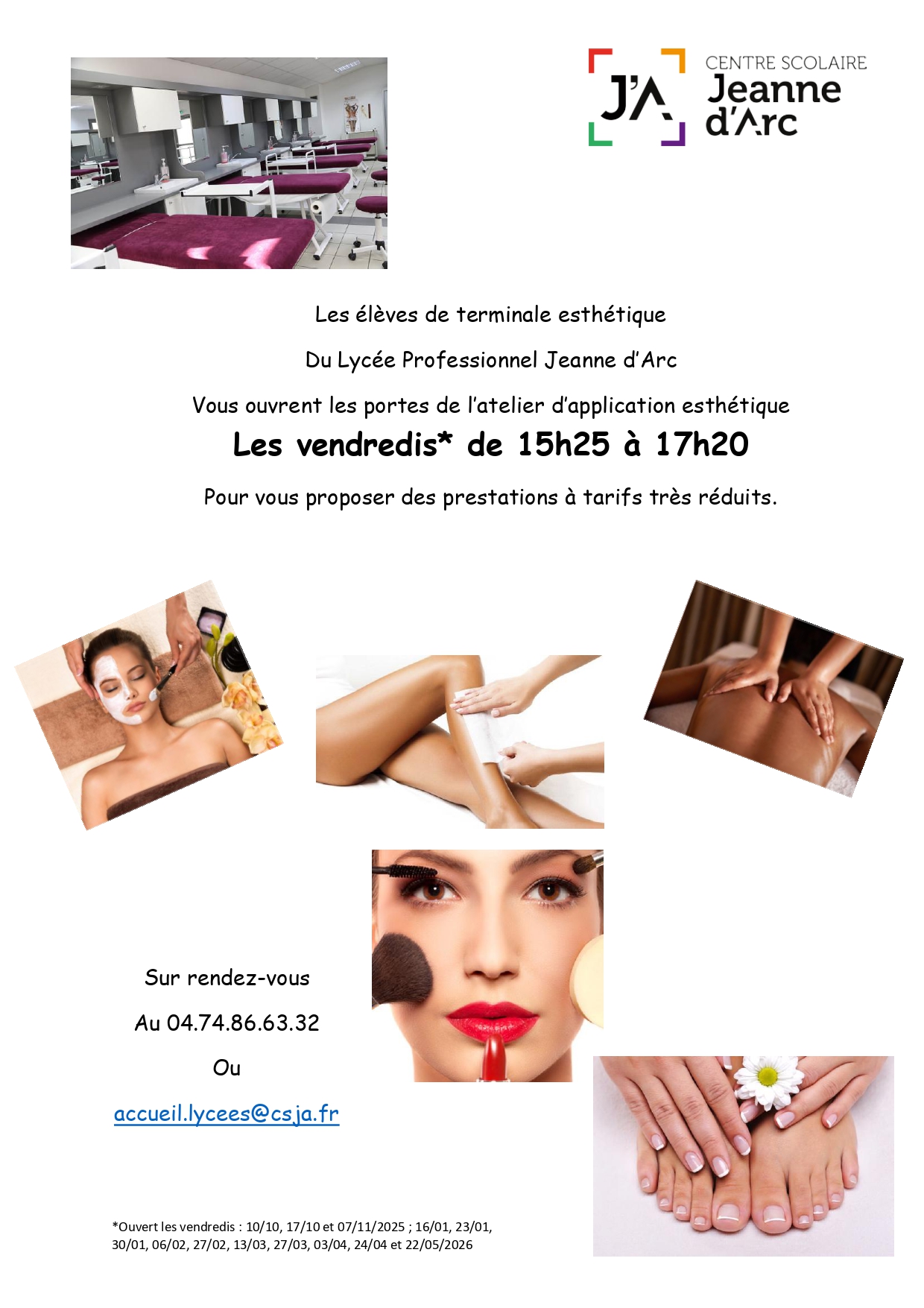 Affiche ouverture à la clientèle 2025-2026_page-0001